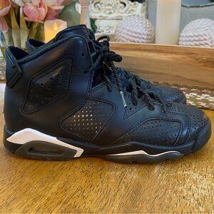 AIR JORDAN 6 VI RETRO GS BLACK CAT